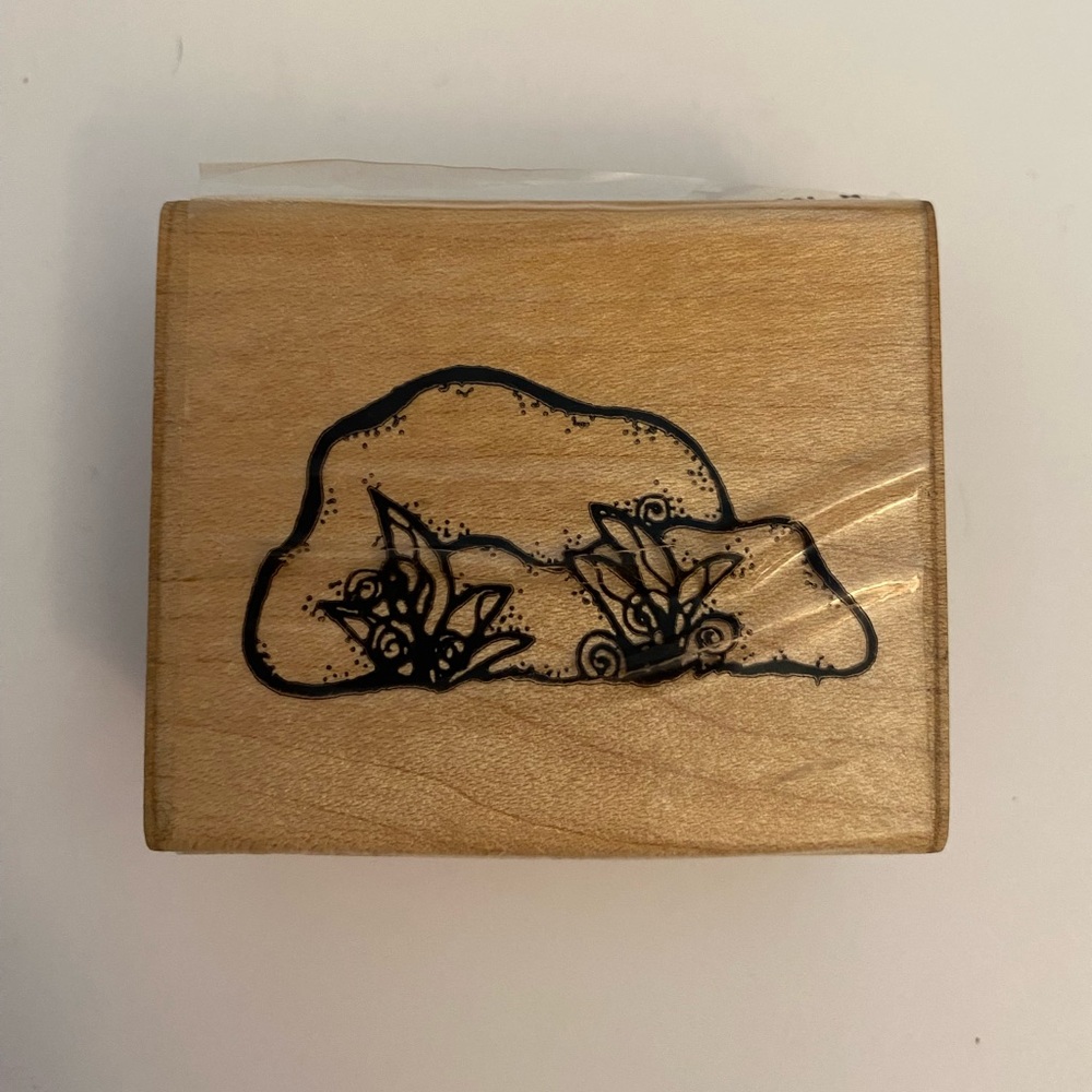 DOTS Rocks rubber stamp